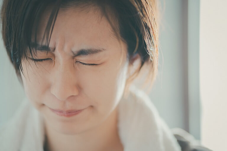 目が疲れやすい