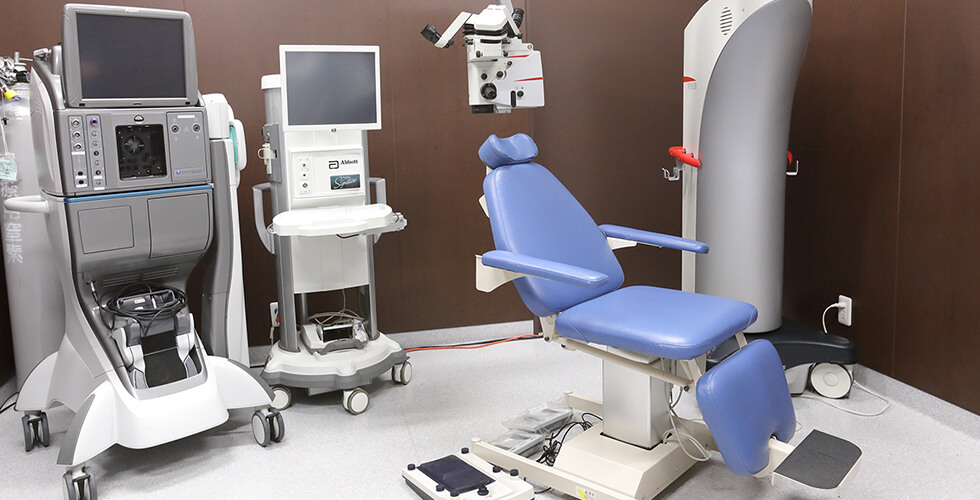 皆さまが安心して検査・治療を受けれるように充実した医療設備を導入